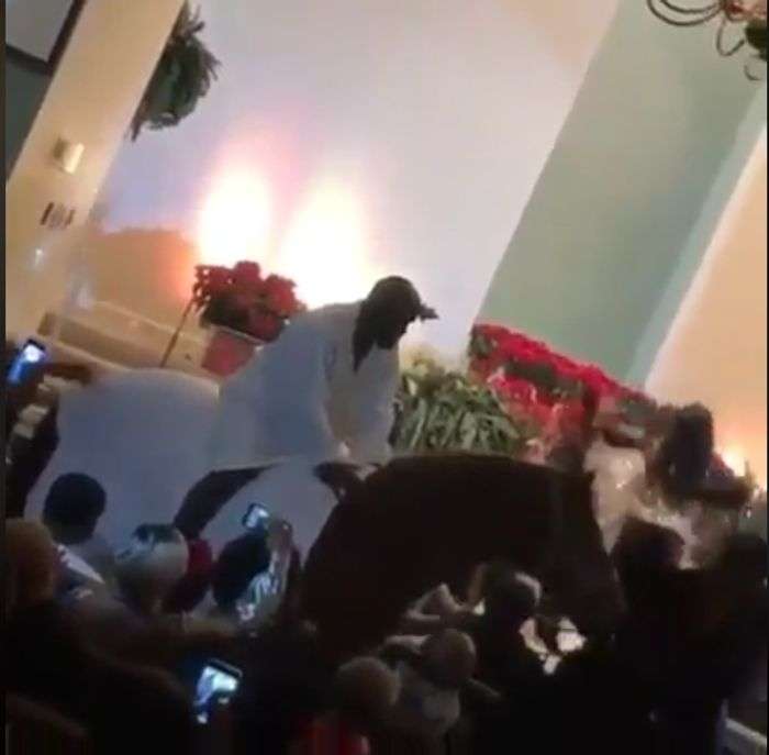 Angry Donkey Throws Away Kanye West While Riding On It In Church