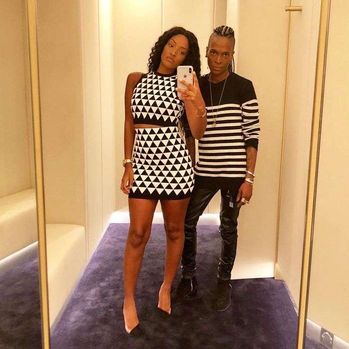 Dede Ayew's Slay Queen Wife, Yvonne, Causes Stir On Instagram With A Photo Of Her Male Bestie