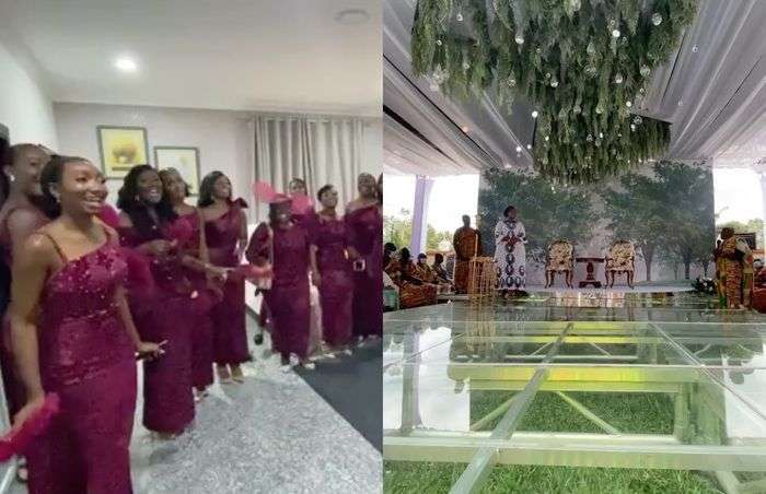 #Ciri2020: Here Are Videos From Extravagant Marriage Ceremony Of Dr Ofori Sarpong's Daughter