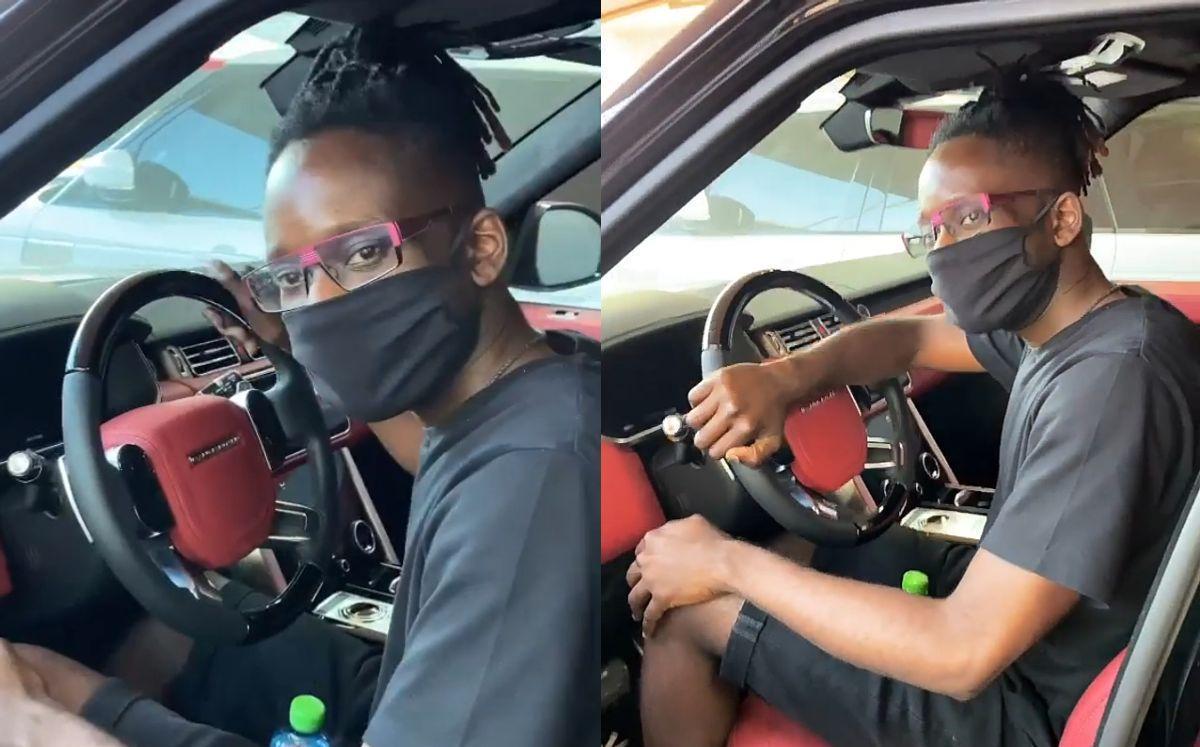 VIDEOS: Mr Eazi Buys For Himself A Brand New Range Rover SUV For Christmas Gift