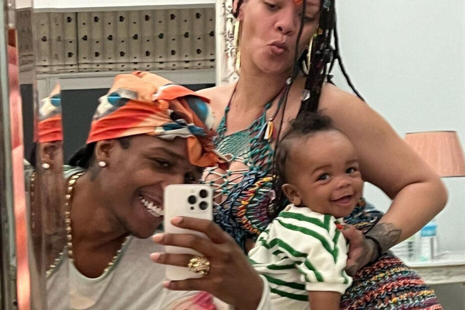 A$AP Rocky Celebrates His First Kid's Birthday With Rihanna's On Instagram